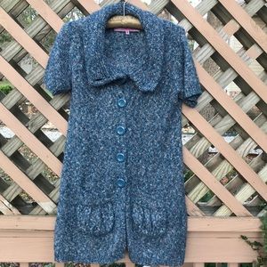 CI SONO LONG BUTTON UP SWEATER